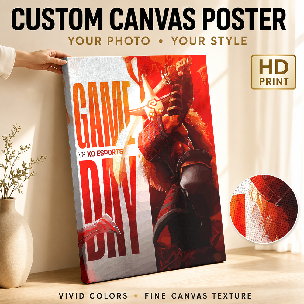 Esports Gaming Photo - Pôster em Tela Personalizado Game Day