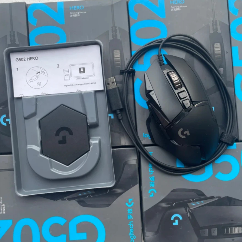 Esports Gaming Mouse Weight Adjustable - Mouse Gamer Logitech G502 HERO -