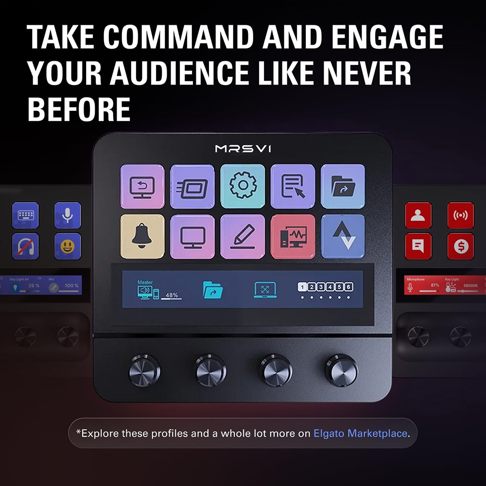 Controlador MRSVI N4 Stream De - Elgato Stream Deck avaliação e preço
