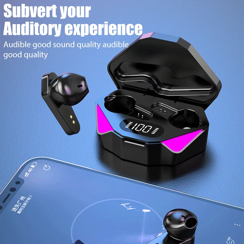 1PCS X15 TWS X15 Pro Fone de O - Esports Gaming Video avaliação e preço