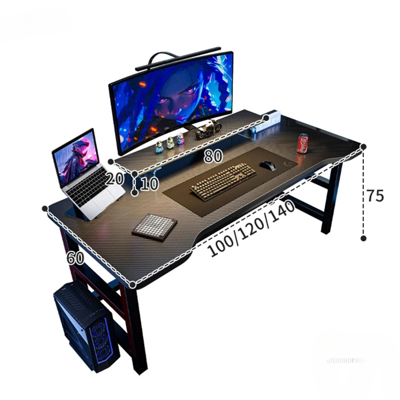 Mesas de computador de mesa de - Esports Gaming School avaliação e preço