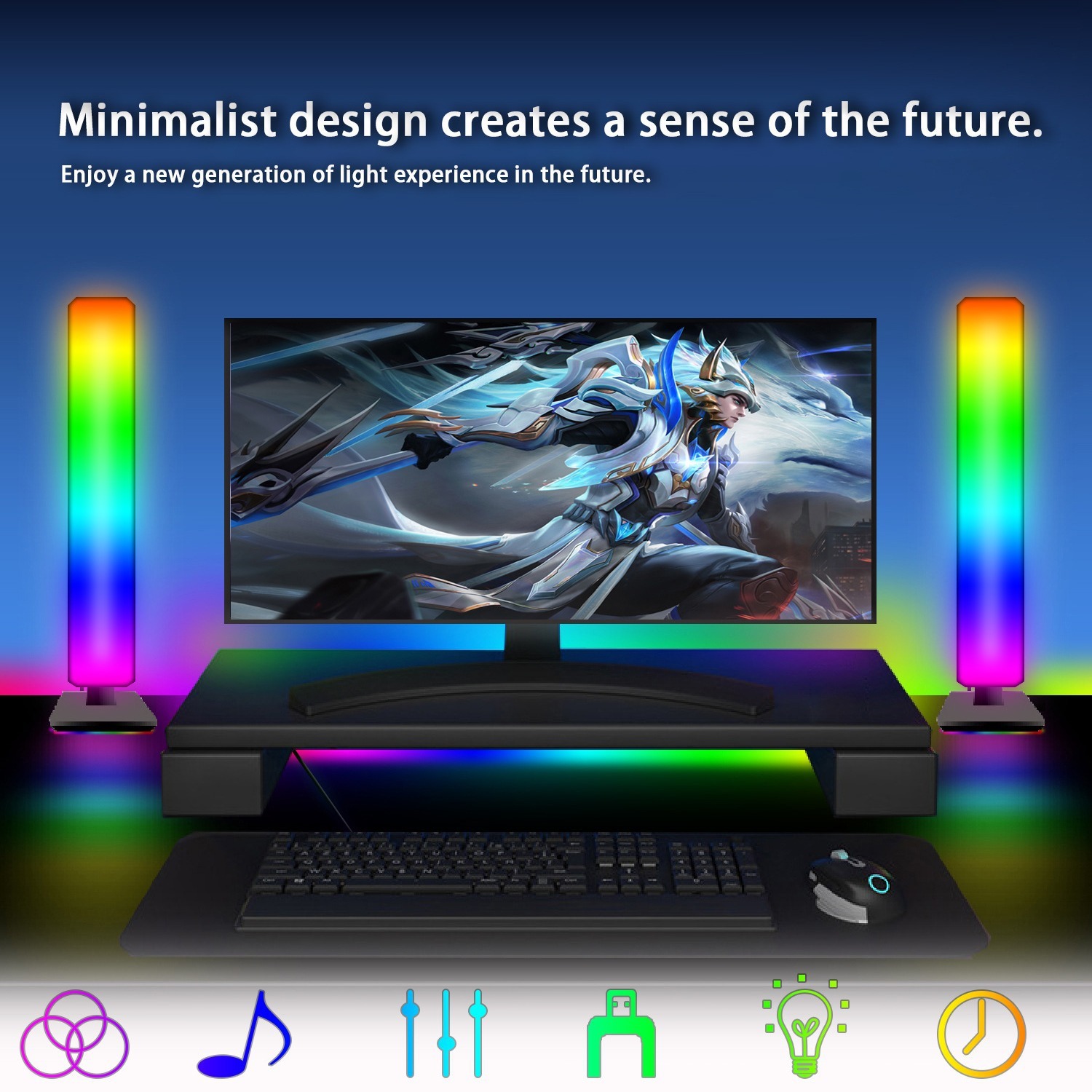 Inteligente rgb esports luz wi - Esports Gaming Festival avaliação e preço