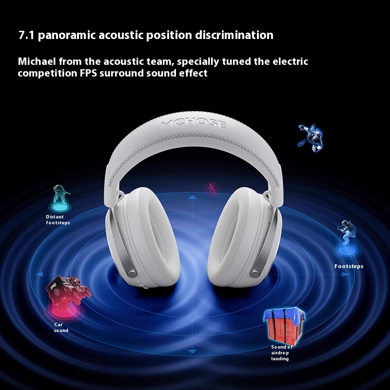 Fone de Ouvido Gamer MCHOSE X9 - Gaming Headset 7.1 avaliação e preço