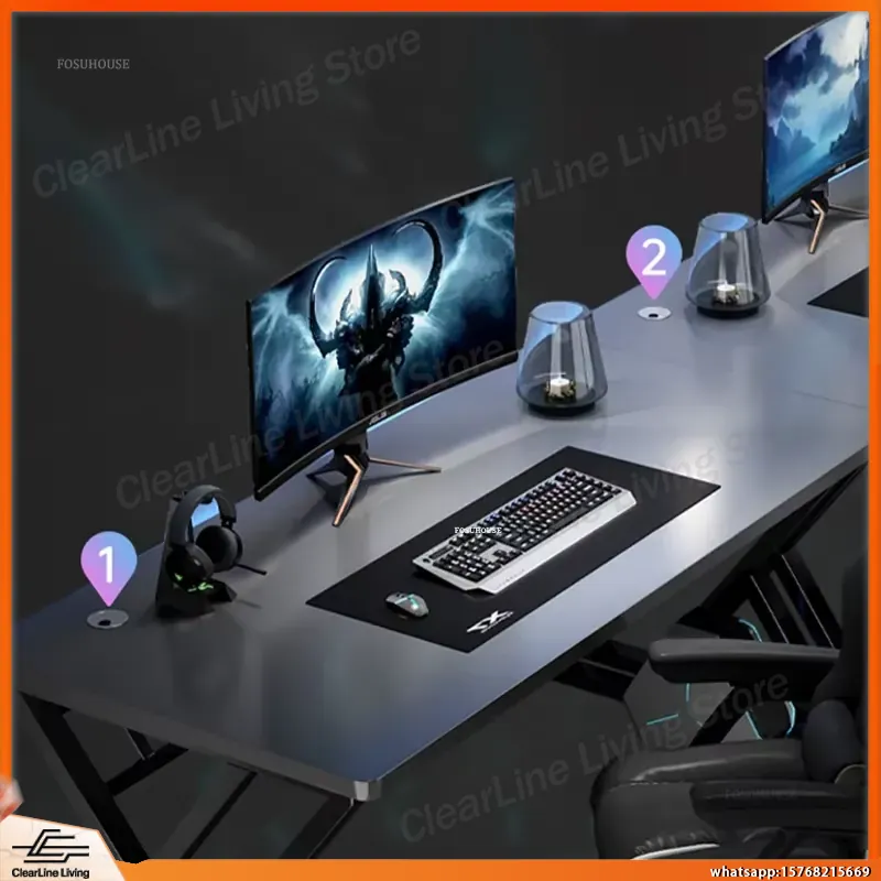 Mesa de Computador Dupla, Mesa - Esports Gaming School avaliação e preço