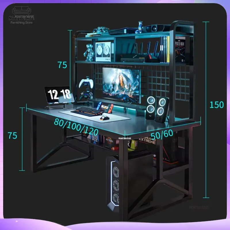 Mesa de Computador Nórdica par - Esports Gaming School avaliação e preço