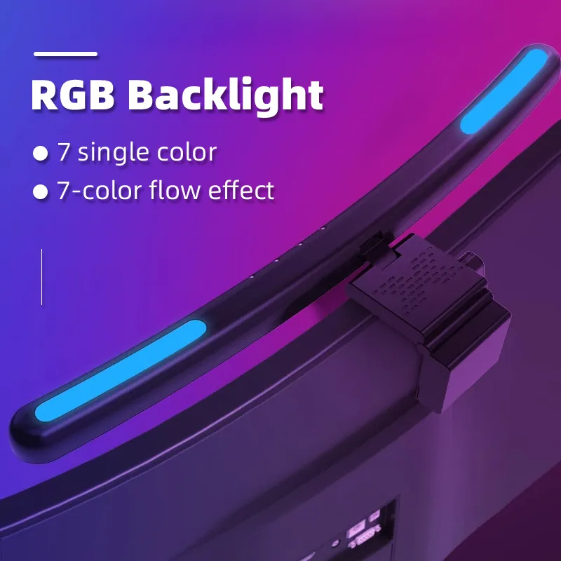Curvo LED Monitor Light Bar, U - Esports Gaming Monitor avaliação e preço