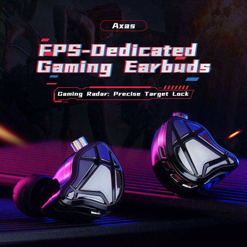    Fones de Ouvido KZ Axas FP - Esports Gaming Video avaliação e preço